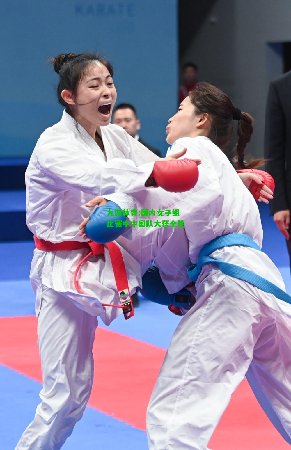国内女子组比赛中中国队大获全胜
